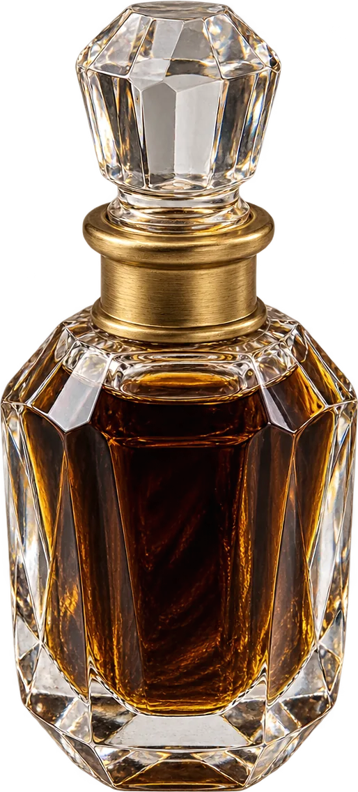 زجاجة دهن عود كريستال